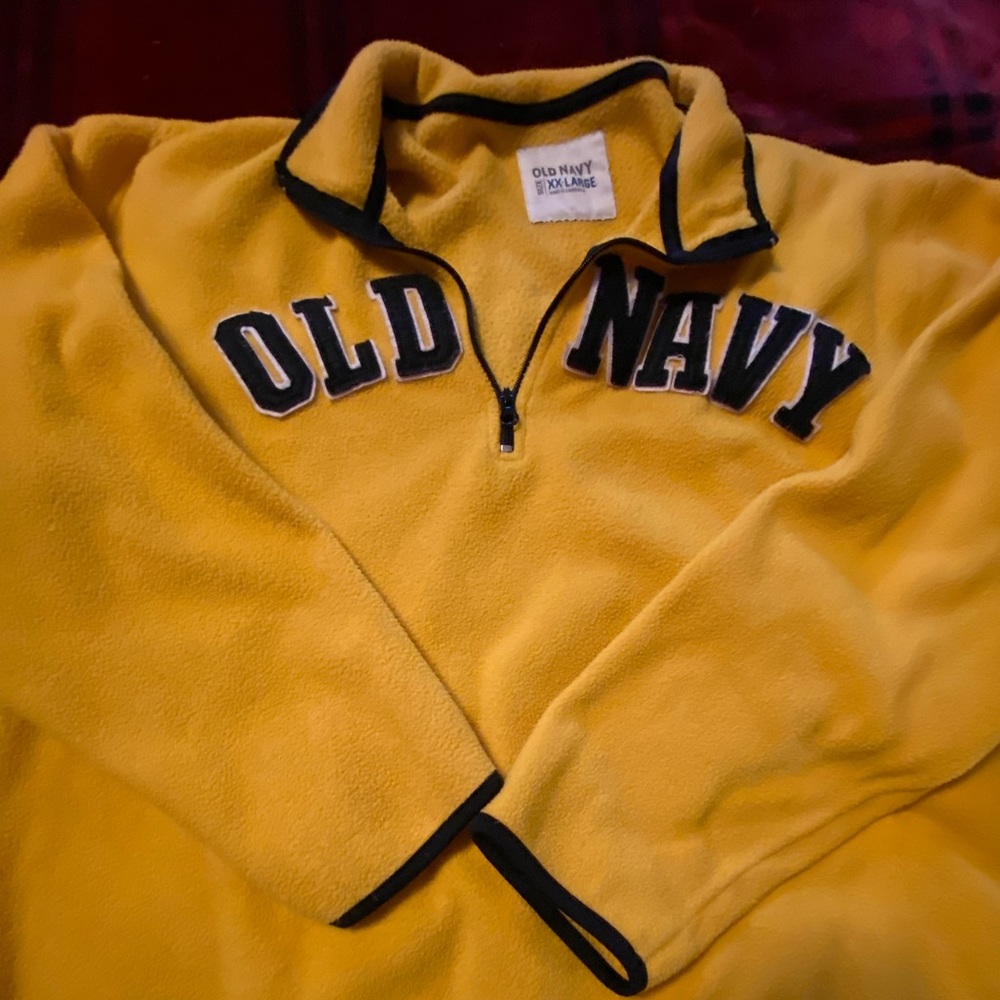 Yellow Old Navy sweatshirt